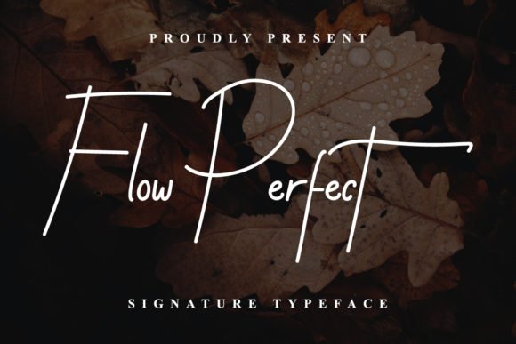 Flow Perfect Font - Featured Image