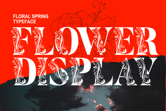 Flower Display Font - Featured Image