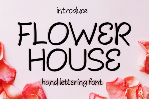 Flower House Font - Featured Image