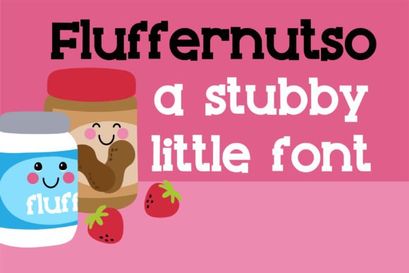 Fluffernutso Font - Featured Image