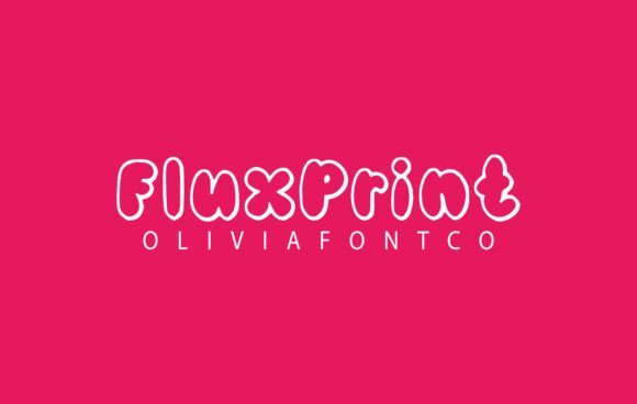 Fluxprint Font - Featured Image