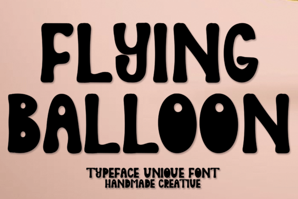 Flying Balloon Font - Featured Image