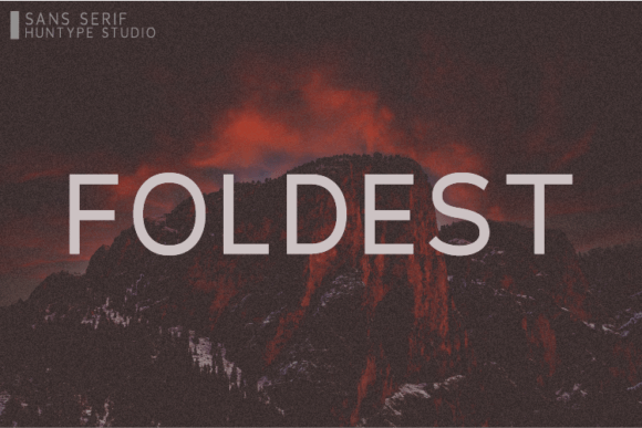Foldest Font - Featured Image