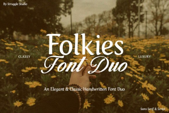 Folkies Duo Font - Featured Image