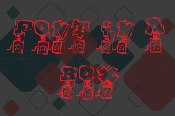 Font in a Box Font - Featured Image