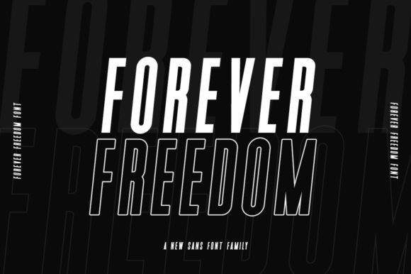 Forever Freedom Font - Featured Image