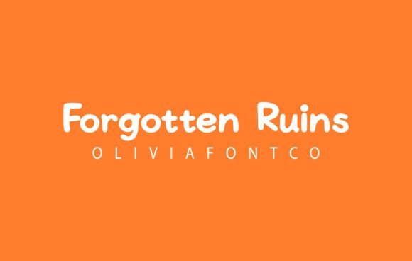 Forgotten Ruins Font - Featured Image