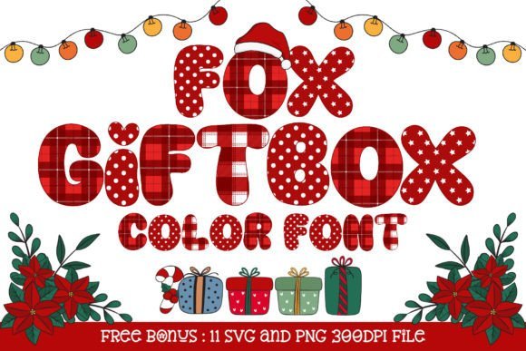 Fox Giftbox Font - Featured Image