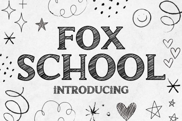 Fox School Font - Featured Image