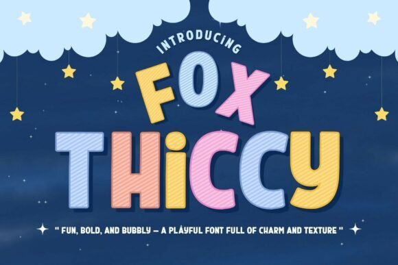 Fox Thiccy Font - Featured Image