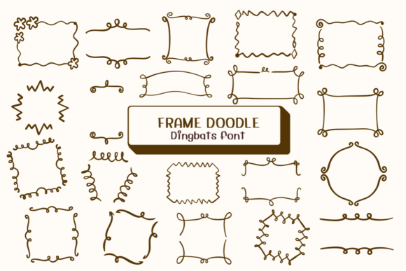 Frame Doodle Font - Featured Image