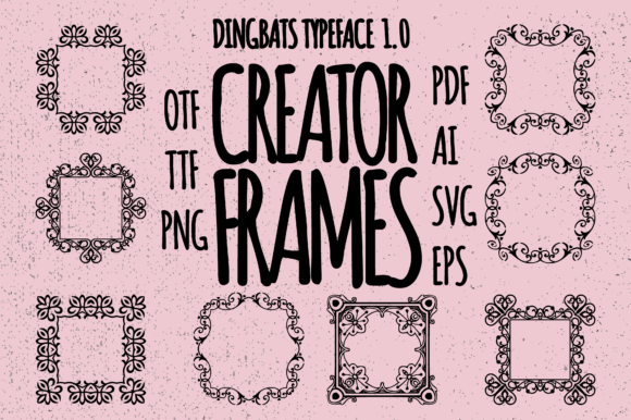 Frames Creator 1.0 Font - Featured Image