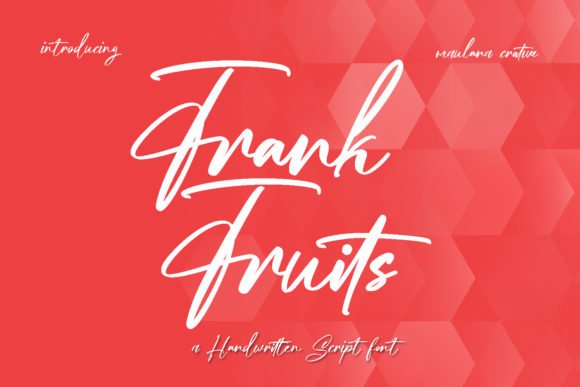 Frankfruits Font - Featured Image