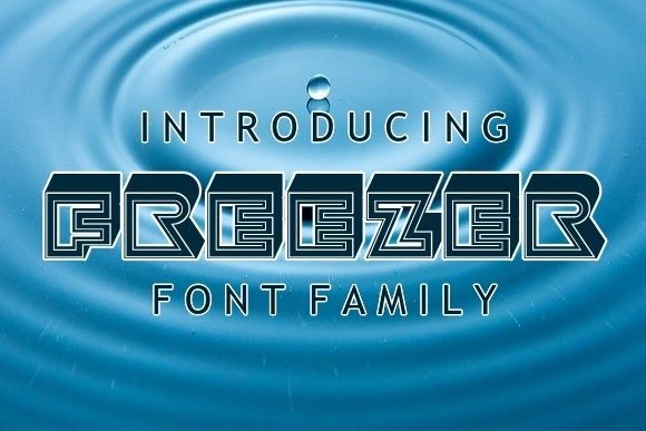 Freezer Font - Featured Image