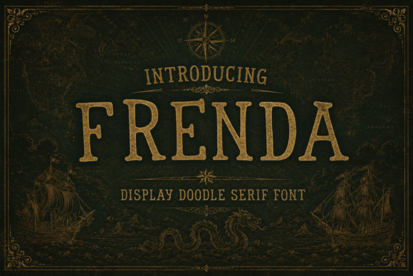 Frenda Font - Featured Image
