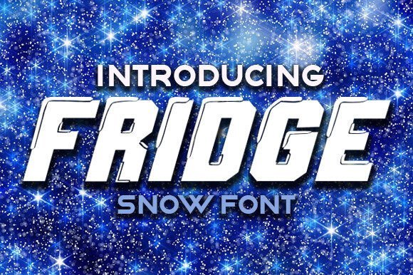 Fridge Font - Featured Image