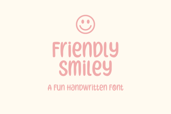 Friendly Smiley Font - Featured Image