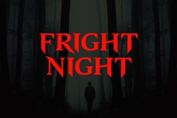 Fright Night Font - Featured Image