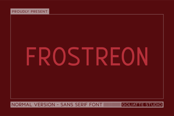 Frostreon Font - Featured Image