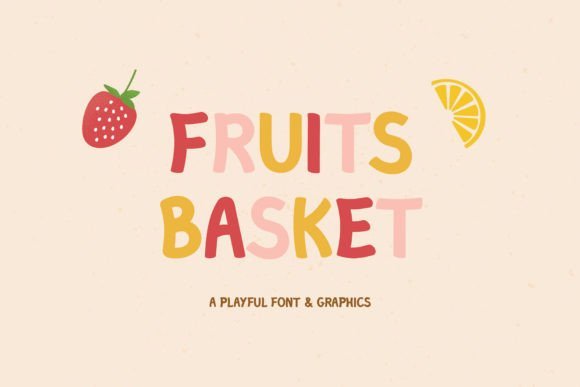 Fruits Basket Font - Featured Image