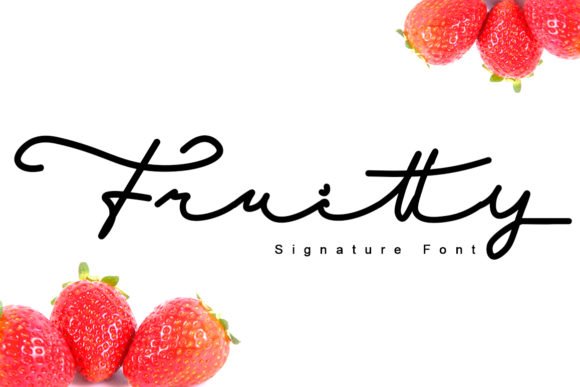 Fruitty Font - Featured Image