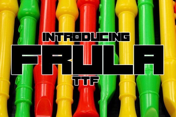 Frula Font - Featured Image