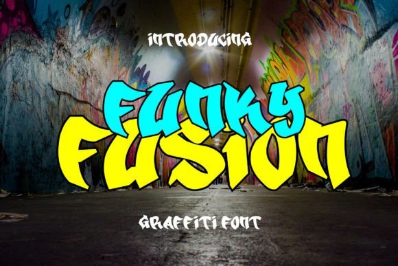 Funky Fusion Font - Featured Image