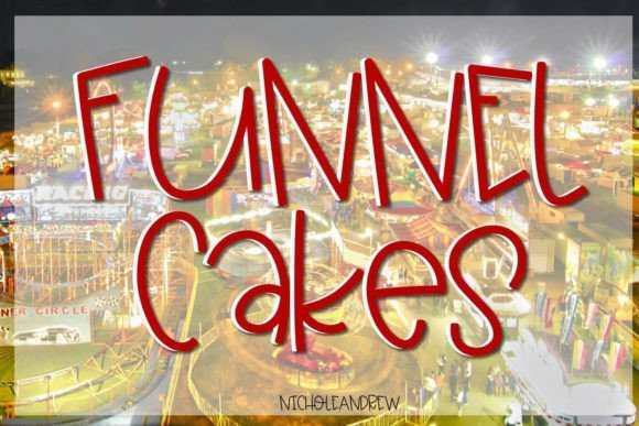 Funnel Cakes Font - Featured Image