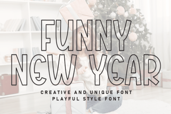 Funny New Year Font - Featured Image