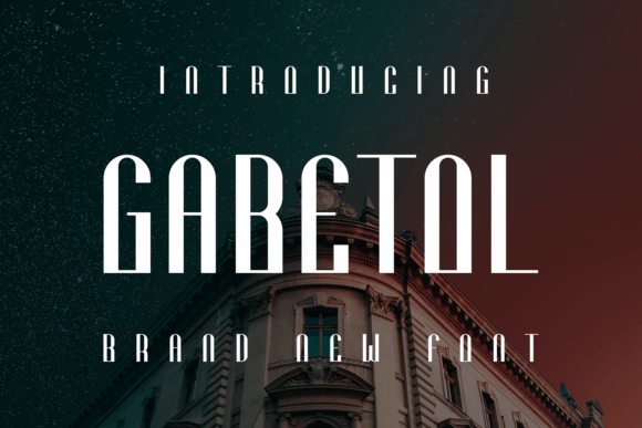 Gabetol Font - Featured Image