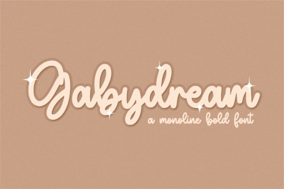 Gabydream Font - Featured Image