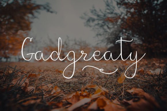 Gadgreaty Font - Featured Image