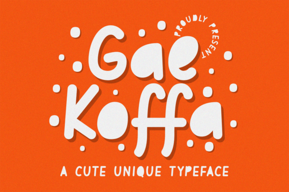 Gae Koffa Font - Featured Image