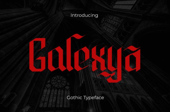 Galexya Font - Featured Image
