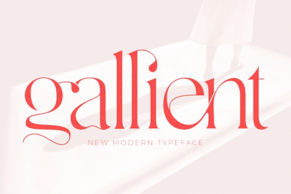 Gallient Font - Featured Image