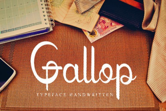 Gallop Font - Featured Image