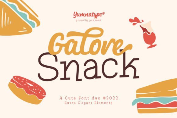 Galore Snack Font - Featured Image