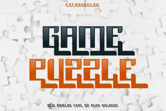 Game Puzzle Font - Featured Image