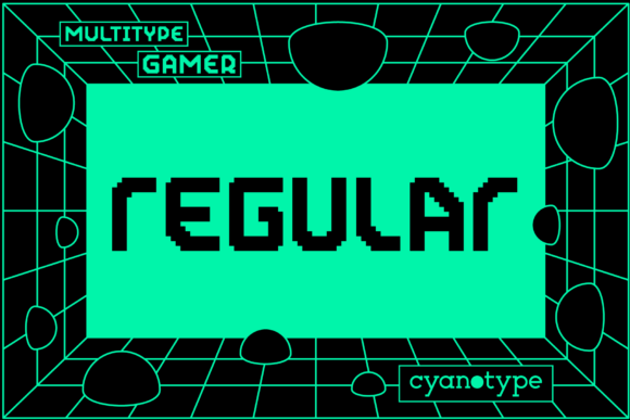 Gamer Regular Font - Featured Image