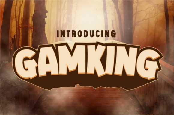 Gamking Font - Featured Image