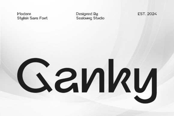Ganky Font - Featured Image