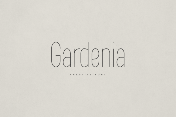 Gardenia Font - Featured Image