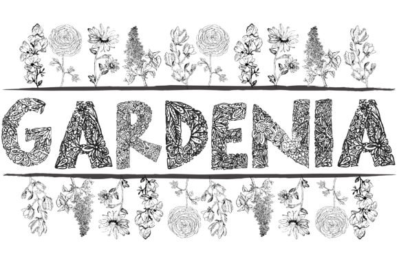 Gardenia LF Font - Featured Image