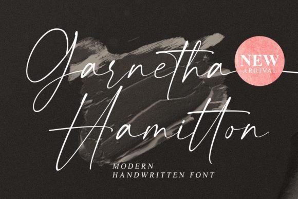 Garnetha Hamitton Font - Featured Image