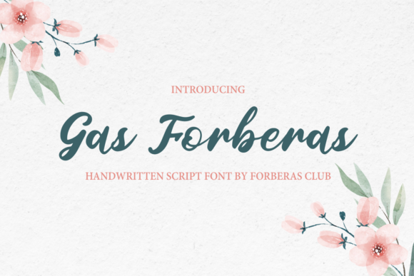 Gas Forberas Font - Featured Image