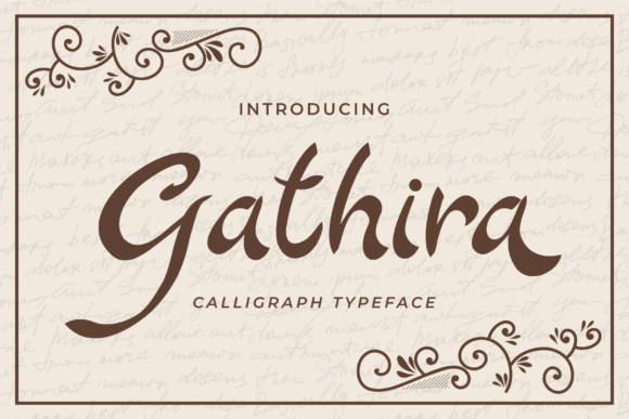 Gathira Font - Featured Image