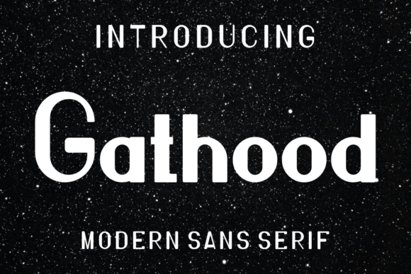 Gathood Font - Featured Image