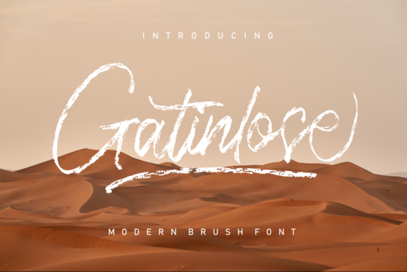 Gatinlose Font - Featured Image