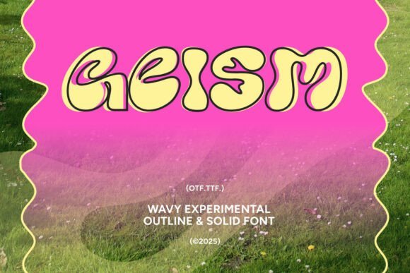 Geism Font - Featured Image