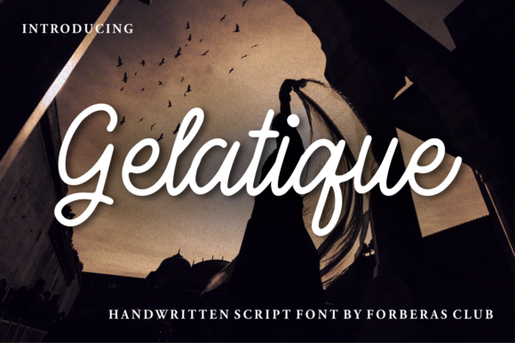 Gelatique Font - Featured Image